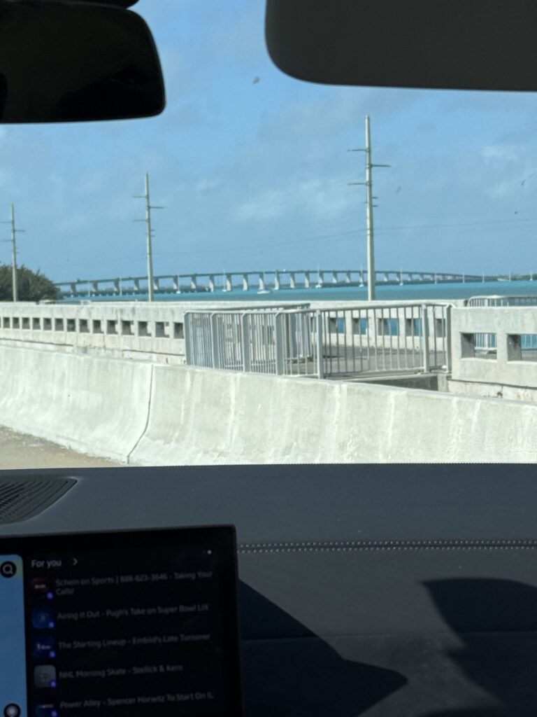 seven mile bridge in the Florida keys