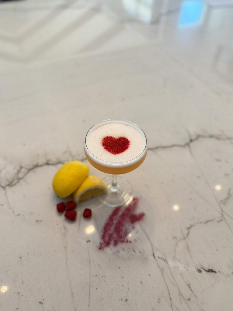 The “Wildly Chic” Cocktail – A pink gin cocktail party sipper
