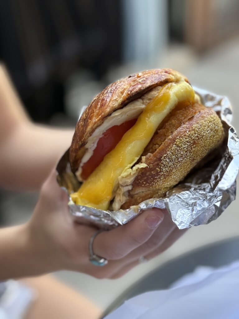 Breakfast sandwiches