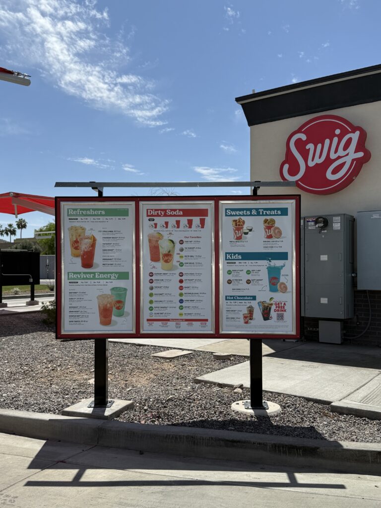Swig at Scottsdale, dirty sodas