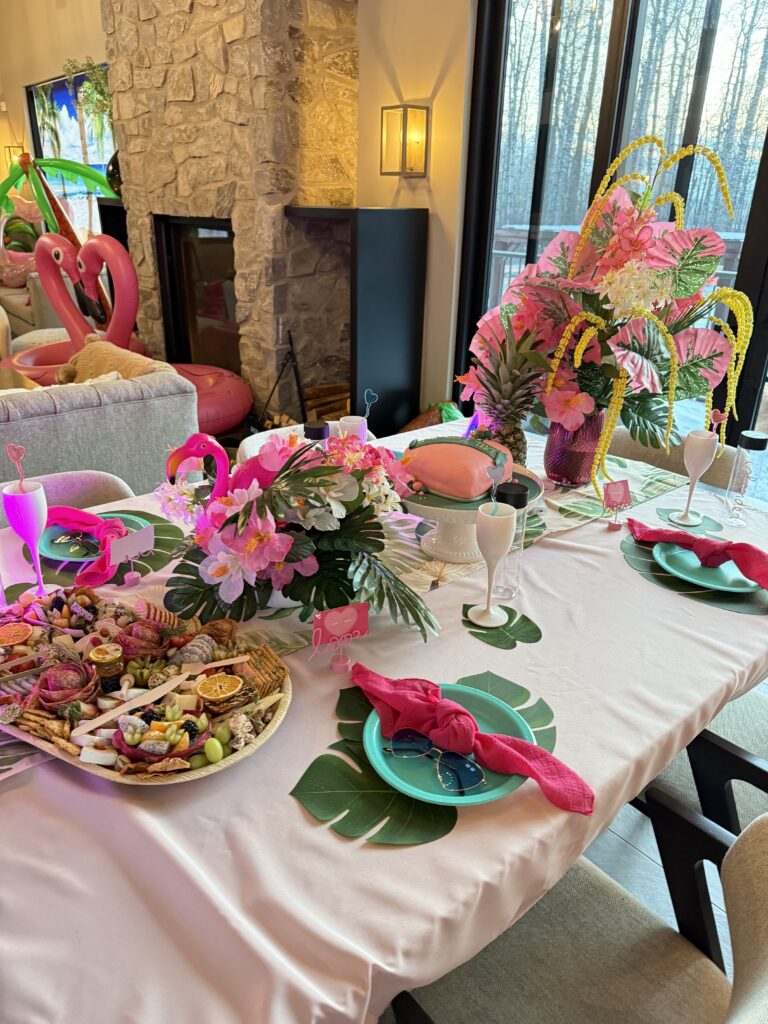 Tropical Tablescape