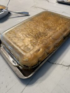 invert the cinnamon buns