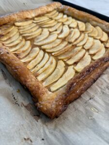 Julia Child’s French apple tart
