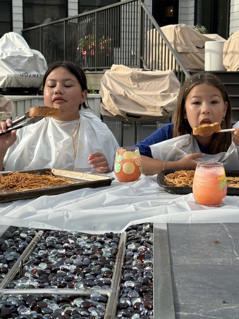 crazy spaghetti dinner