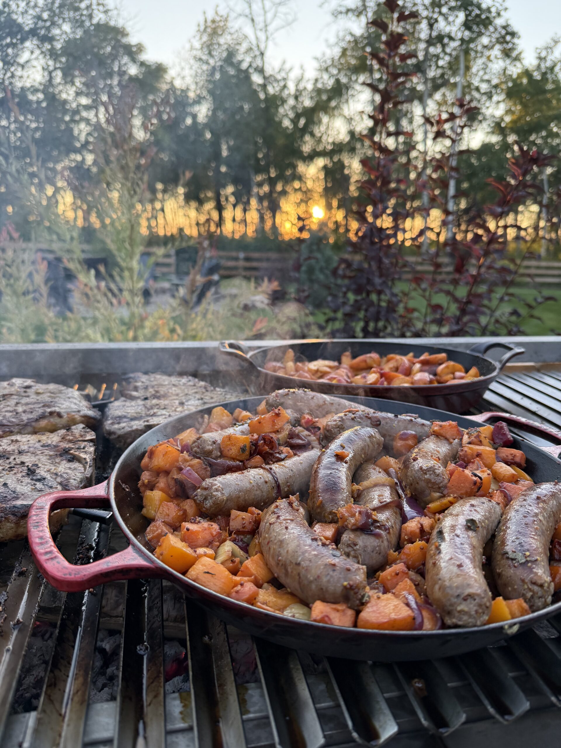 Sausage and Fall Vegetable Bake