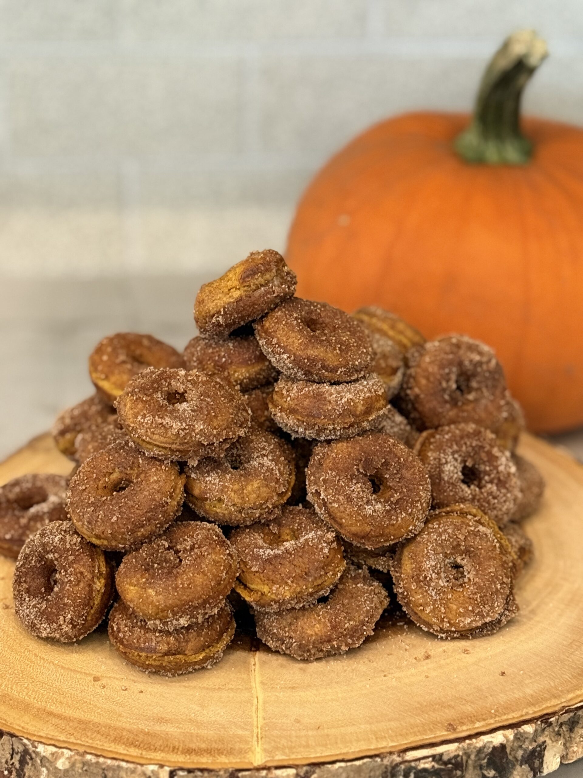 Pumpkin donuts