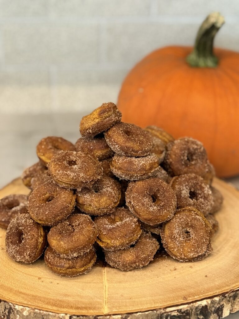 Pumpkin patch mini donuts