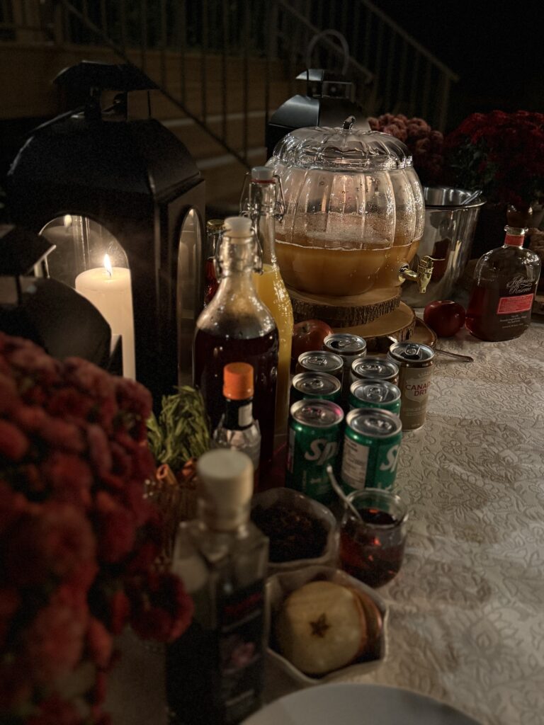 Apple cider bar