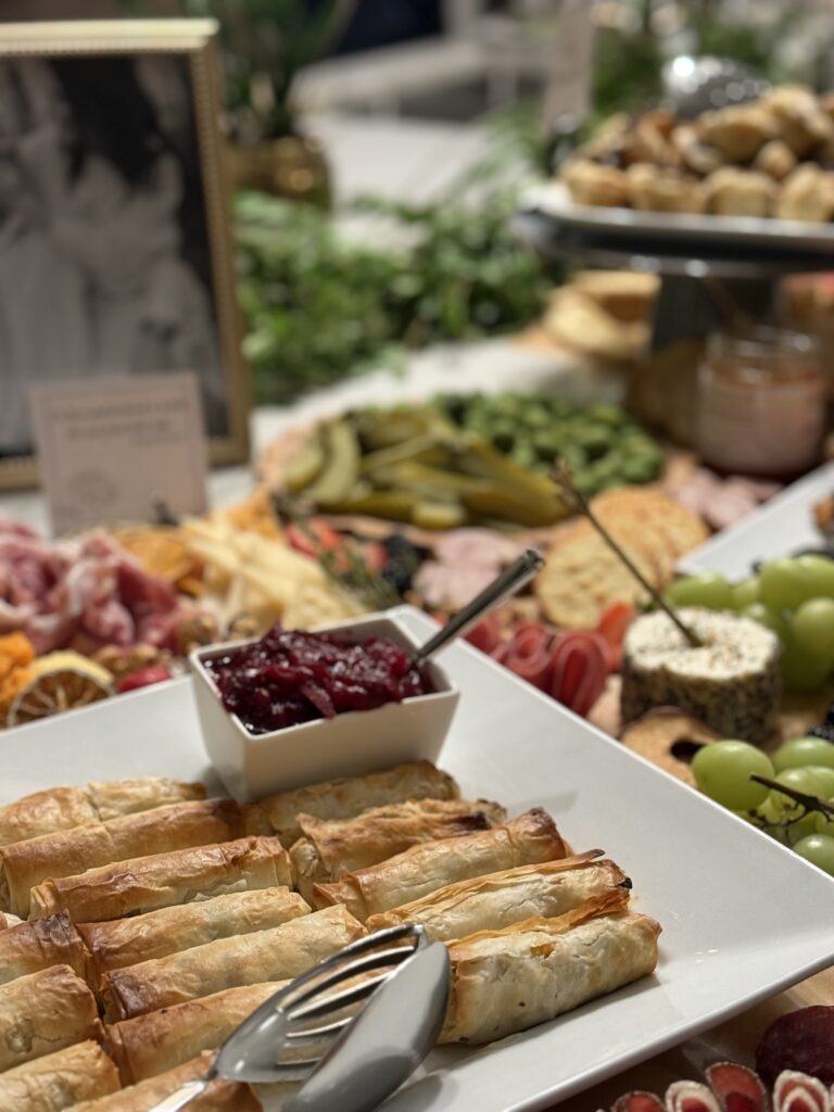 Butternut spring rolls