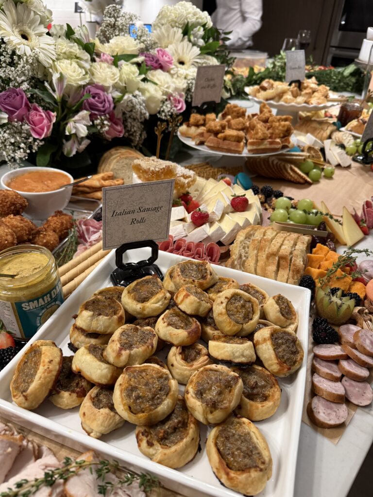 Italian sausage rolls