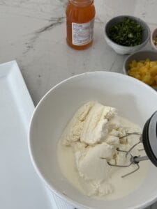 whip the ricotta