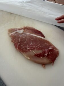 Prosciutto chicken