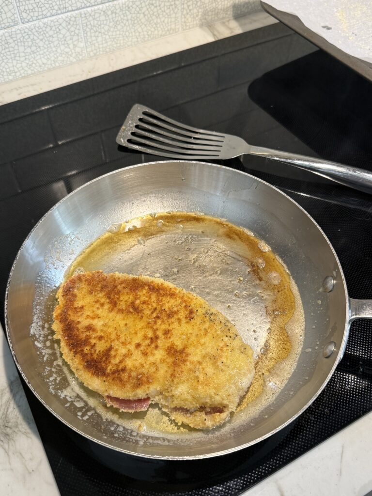 Prosciutto Crusted Chicken Cutlets